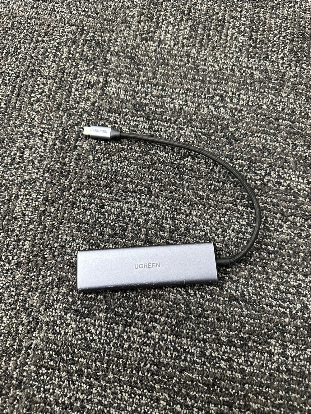 UGREEN CM511 USB-C to HDMI HUB Adapter, 3x USB-A 3.0, SD/TF 20956A Untested